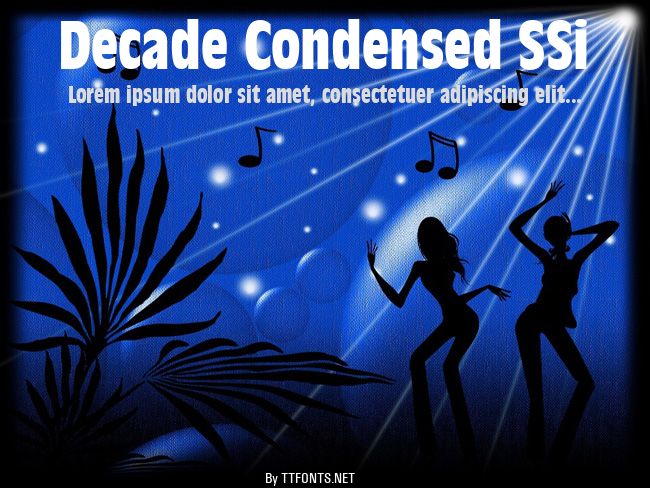 Decade Condensed SSi example